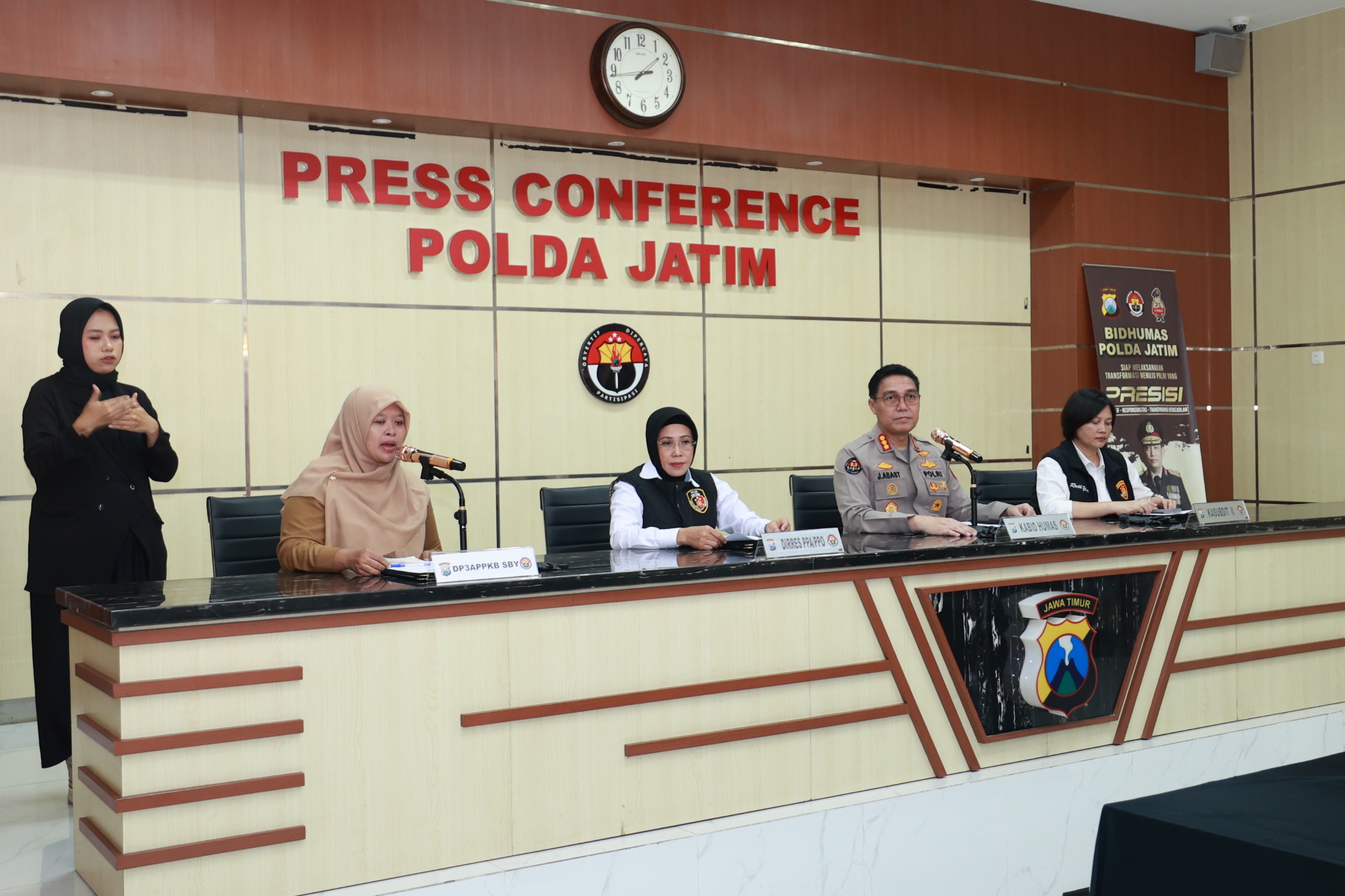 Polda Jatim Beri Pendampingan Korban Dugaan Kekerasan Seksual oleh Ayah Kandung di Surabaya